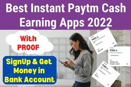 paytm cash earning apps