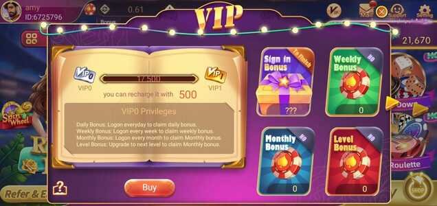 rummy glee apk VIP bonus